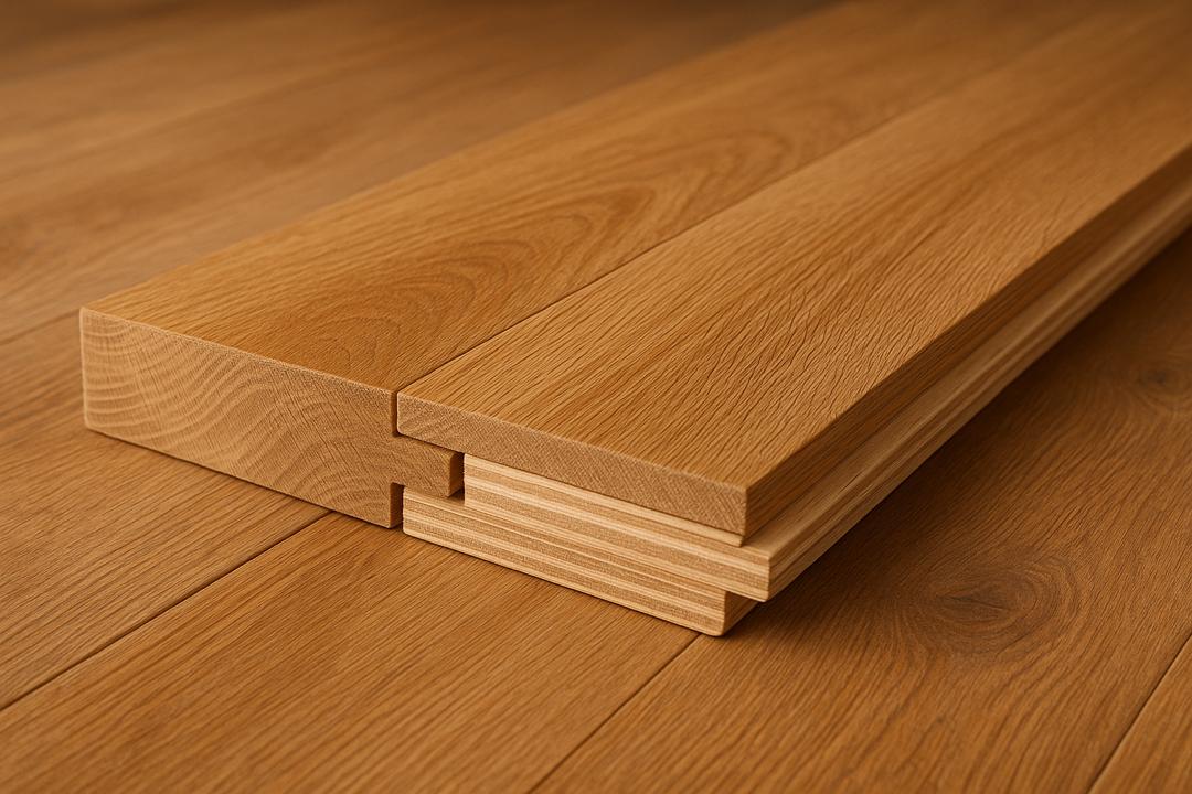 پارکت چوب engineered wood, Tongue and groove